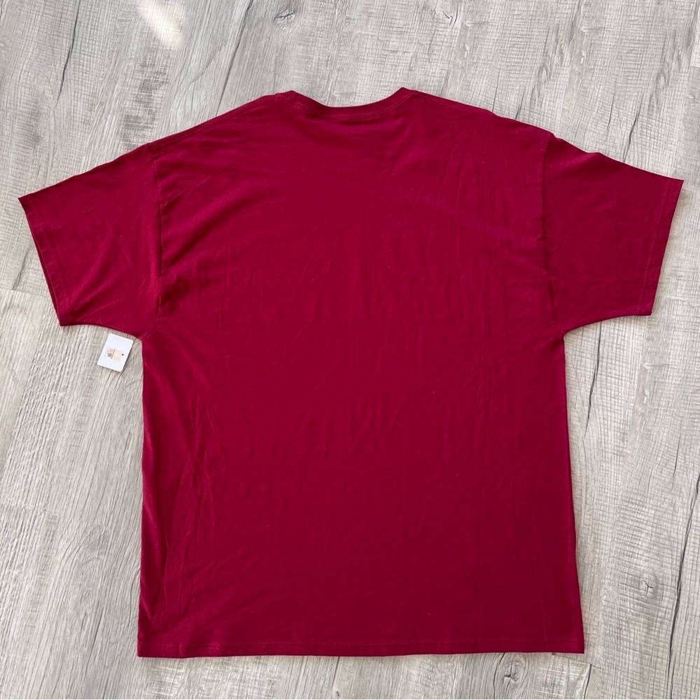 Iowa State University Cyclones T-Shirt NWT 2XL Men's Short Sleeve Top Red Sporty - Picture 9 of 9